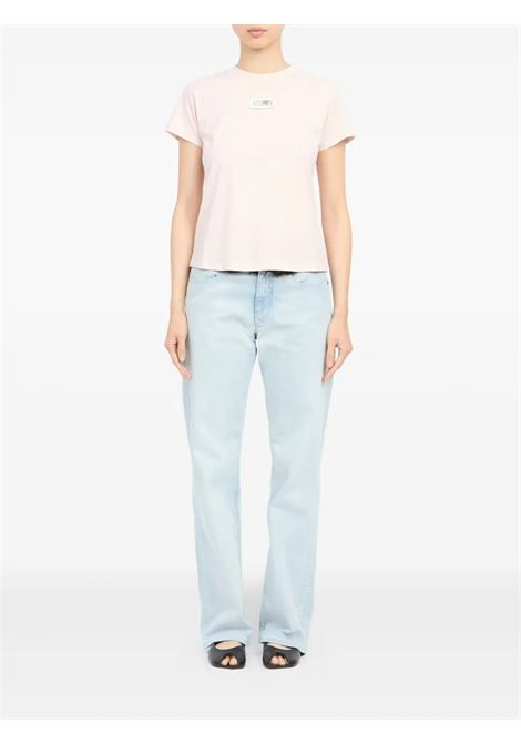 cotton jersey t-shirt woman pink MM6 MAISON MARGIELA | S52GC0326 M20170231